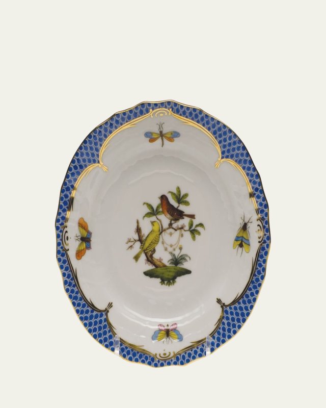 Rothschild Blue Motif 06 Bread & Butter Plate